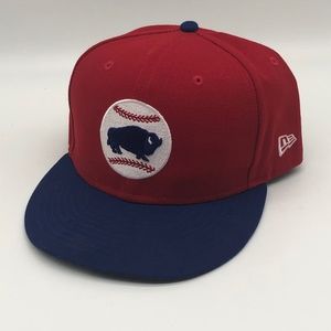 Buffalo Bisons Hat Size 8 New Era